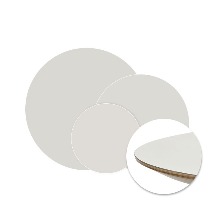 자작나무 HPM 빗각 원형상판(25T)