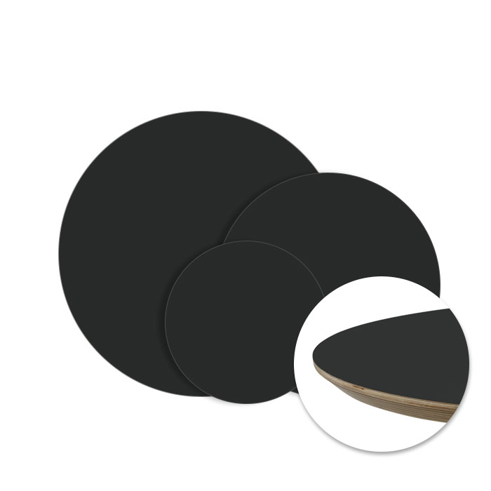 자작나무 HPM 빗각 원형상판(25T)