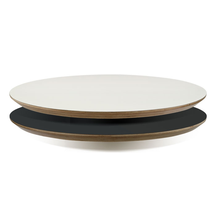 자작나무 HPM 빗각 원형상판(25T)