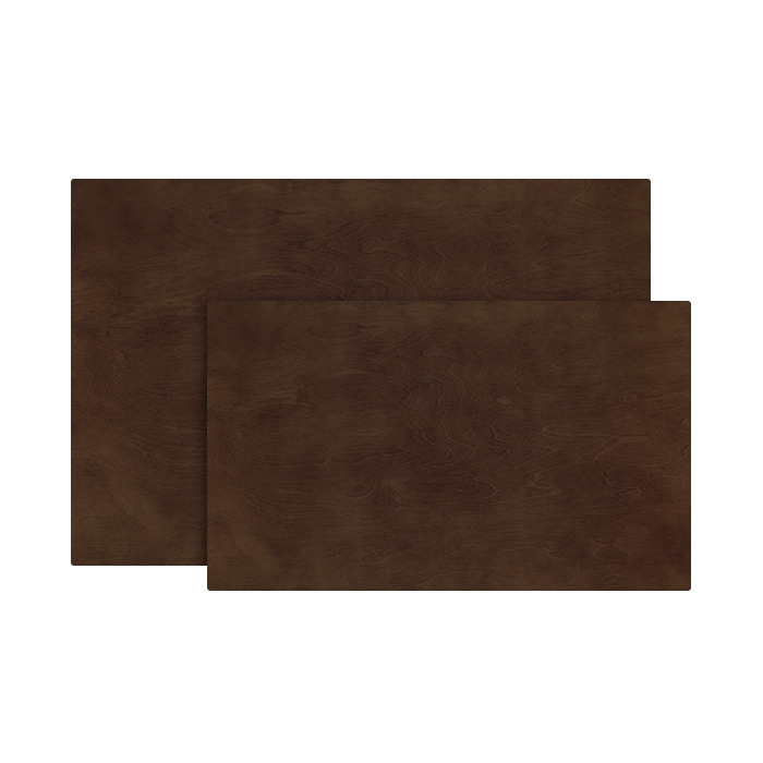 월넛 자작나무 빗각 사각 상판(25T)