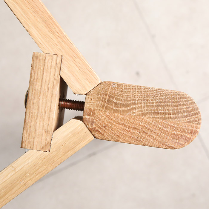 그라스 세라믹 원목식탁 (마블화이트, 50R)