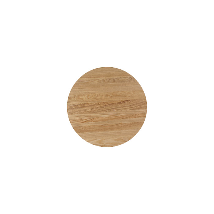 무늬목 빗각 원형상판(36T)