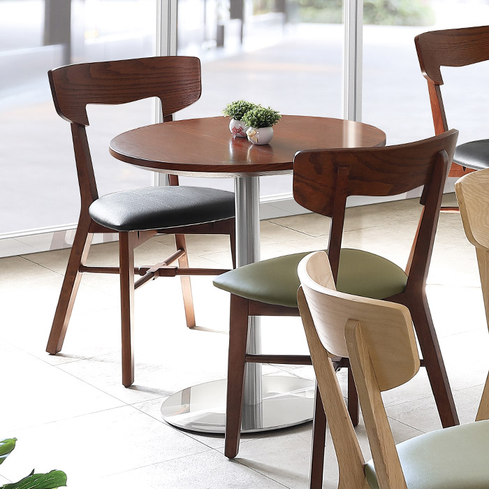 무늬목 빗각 원형상판(36T)