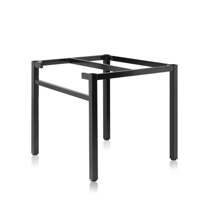 수저통용 베벨 사각 블랙 다리