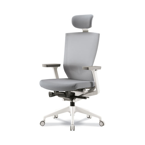 Ki-D500 디파이브-300 메쉬의자(대/흰사출)