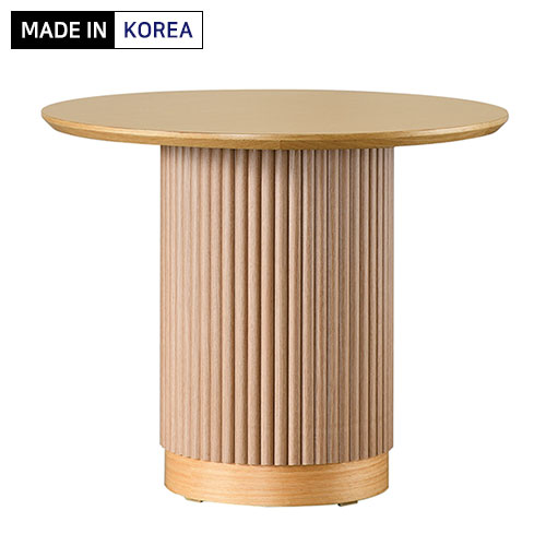 템바 원형테이블(오크)
