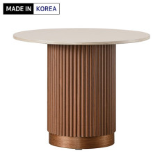템바 원형테이블(오이스터월넛)