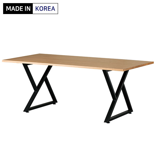 애쉬 솔리드 S 집성목 회의용테이블