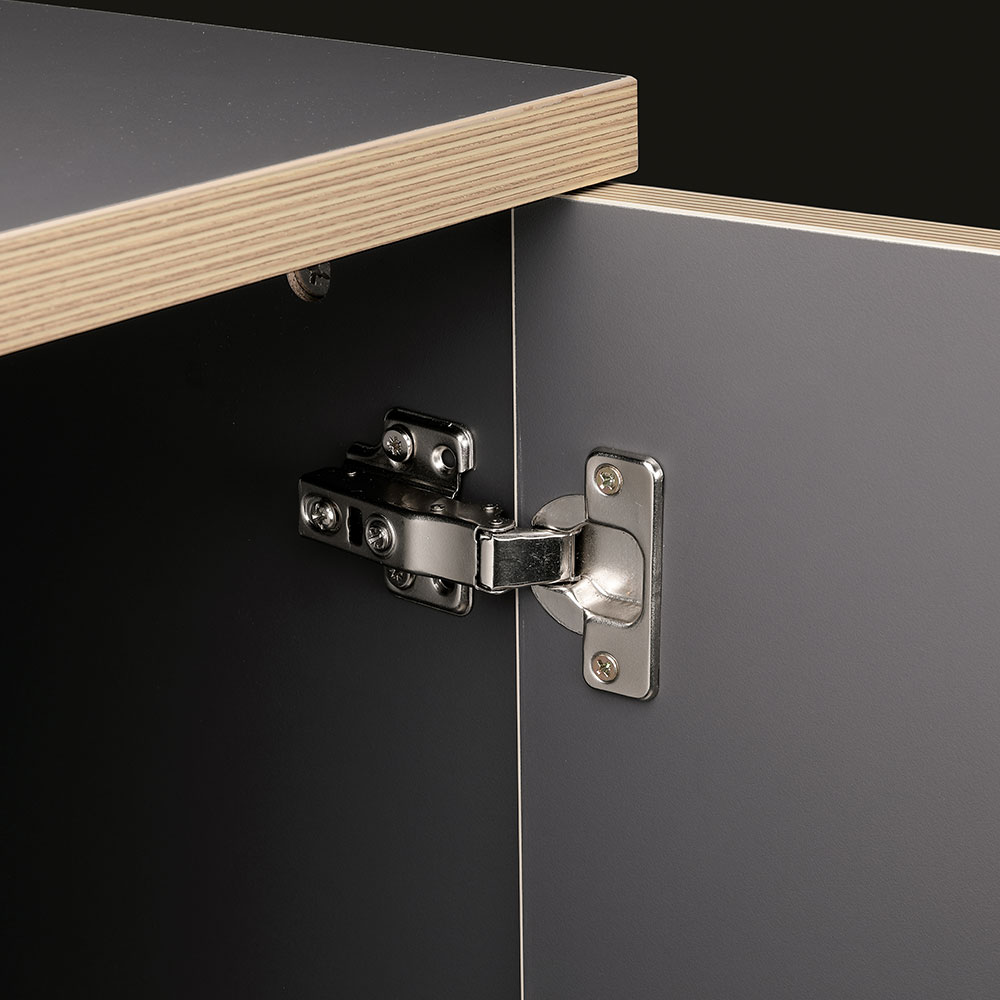 7시리즈 반유리장 세트 (그라파이트)