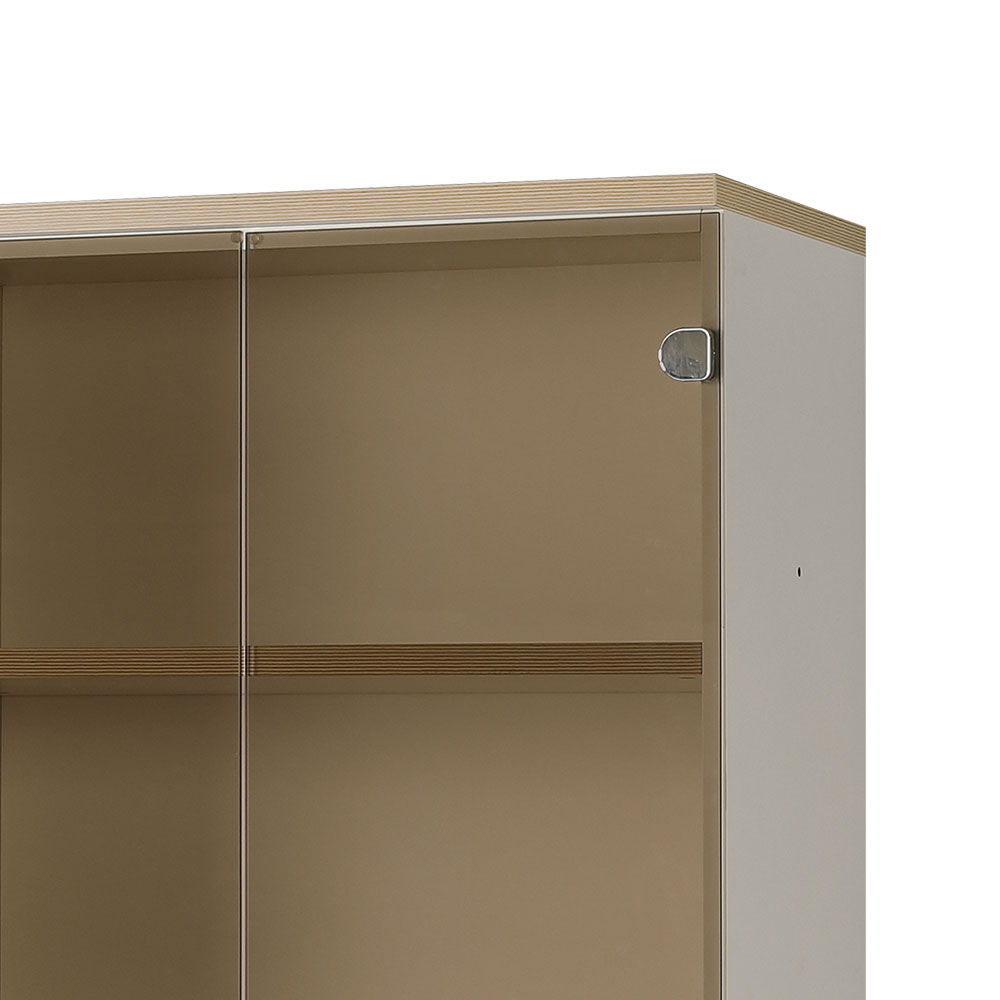 7시리즈 반유리장 세트 (크림화이트)