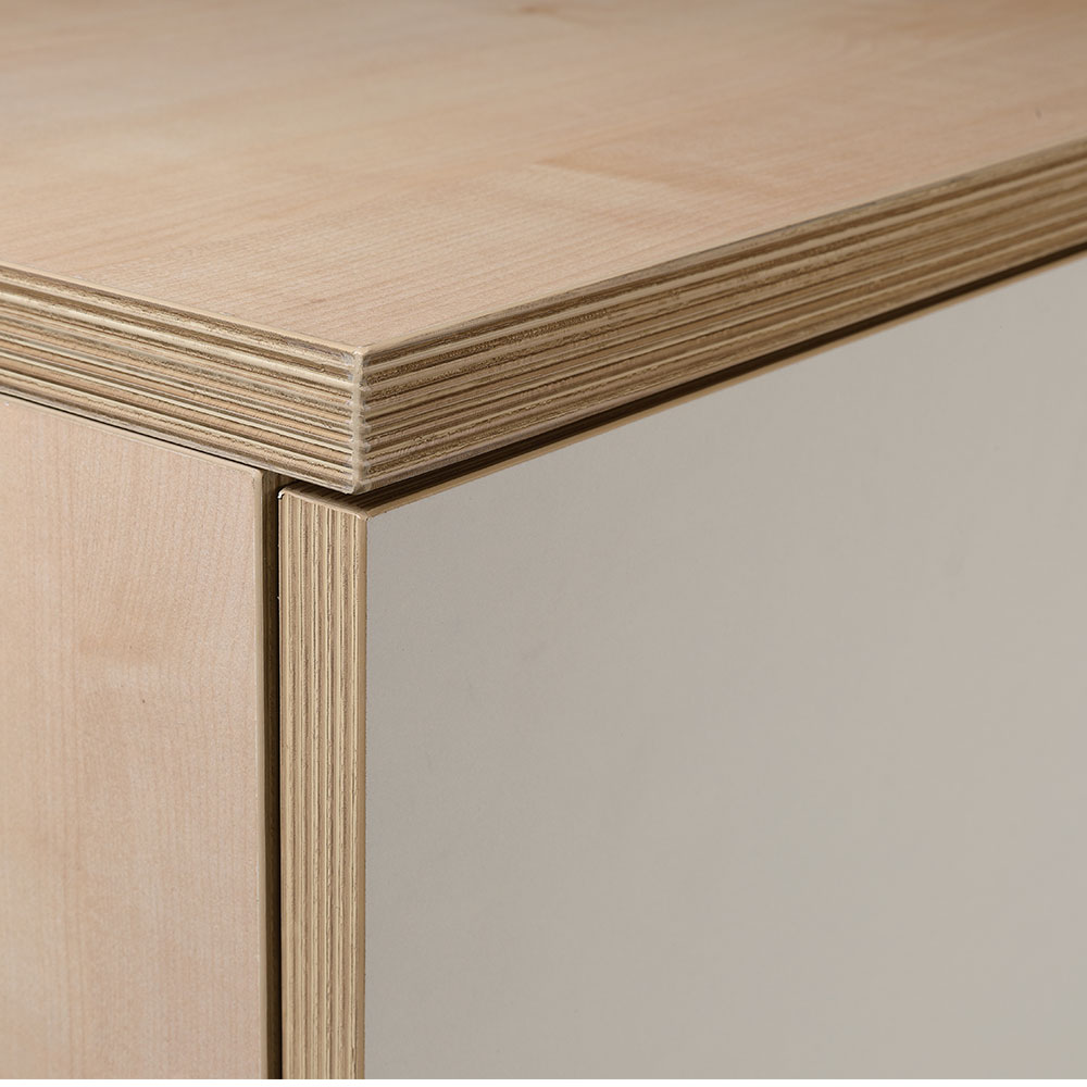 7시리즈 반유리장 세트 (메이플)