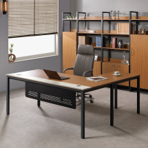 하이너스 책상(흑단)