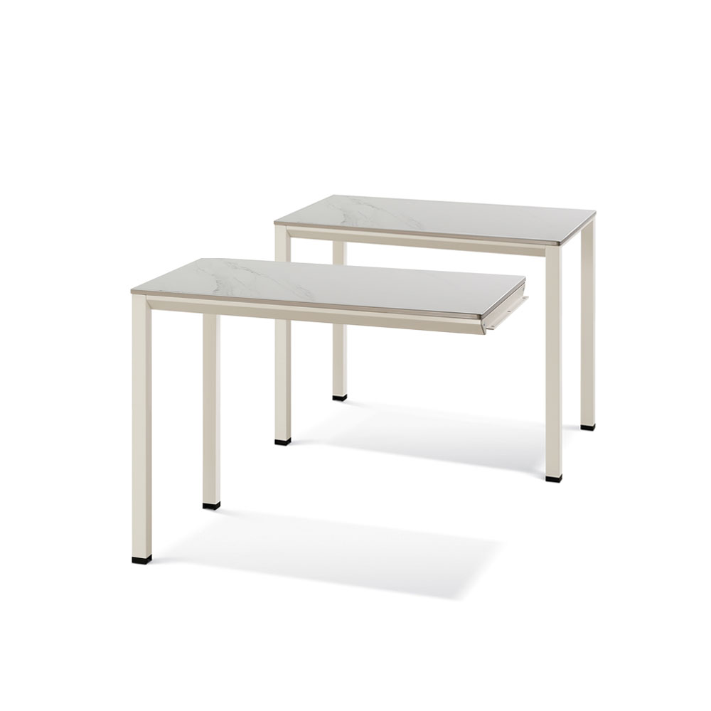 르미앙 세라믹 책상(마블화이트)