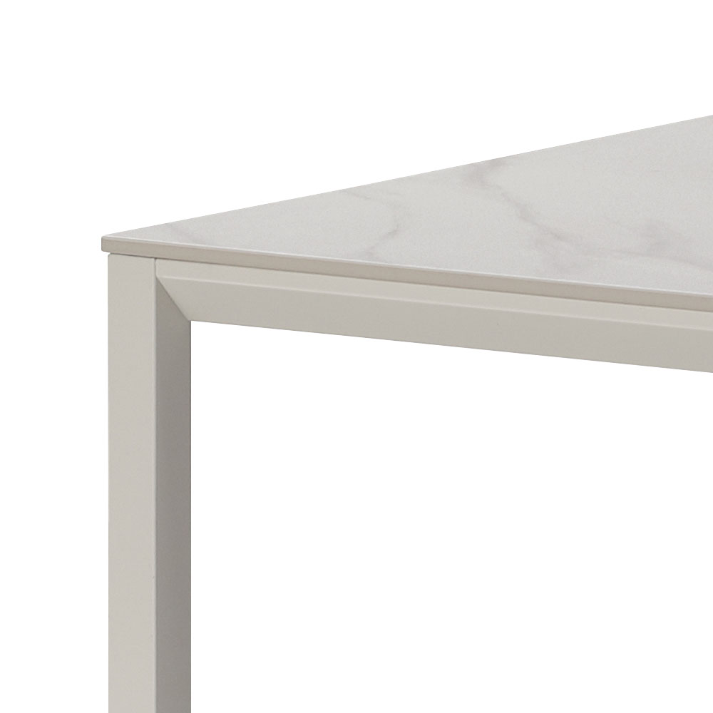 르미앙 세라믹 책상(마블화이트)