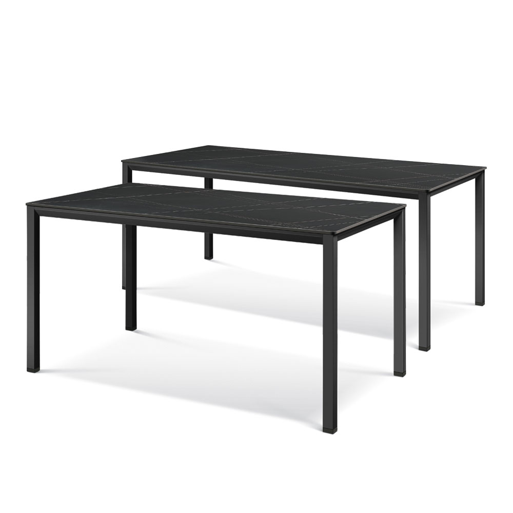 르미앙 세라믹 테이블 (마로네블랙)