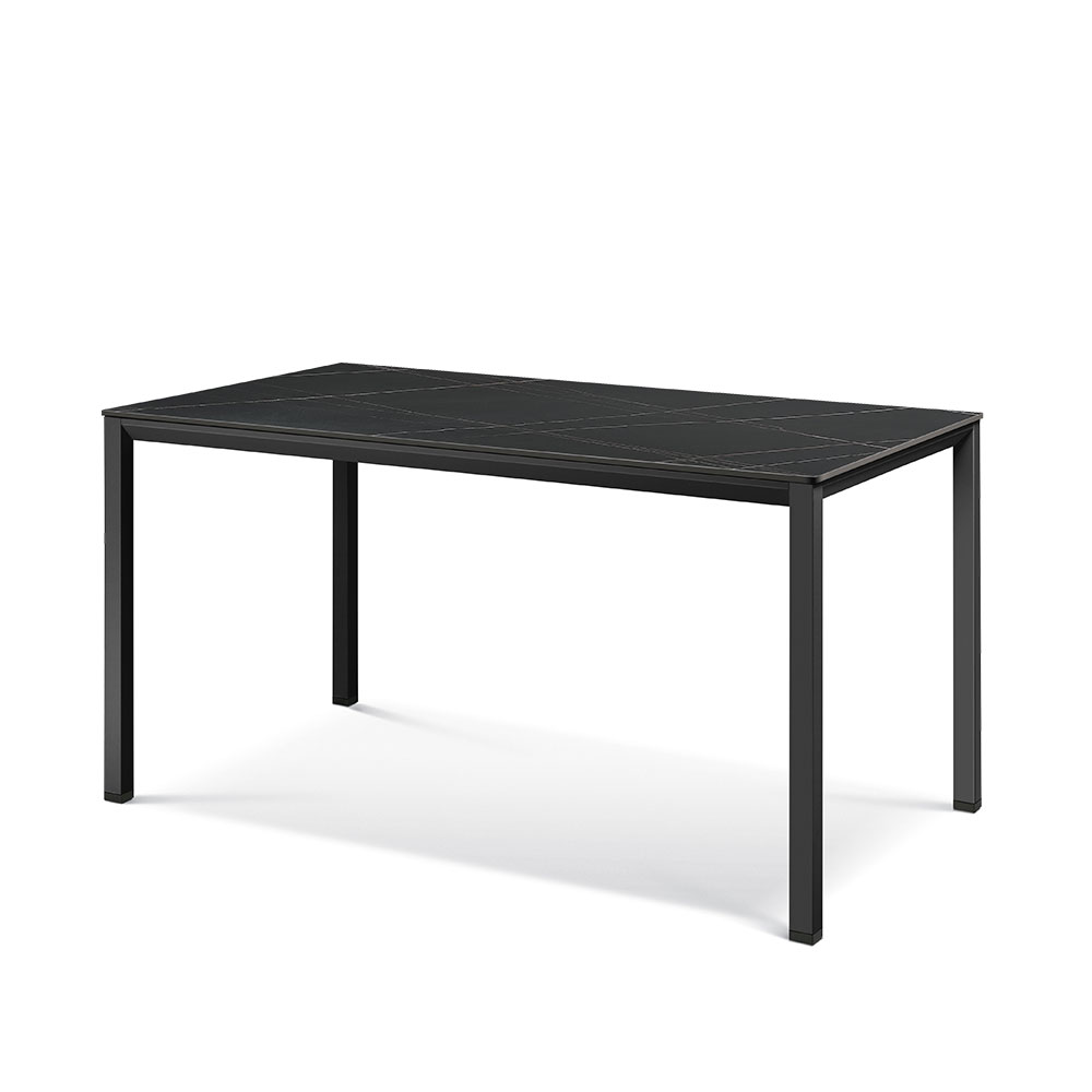르미앙 세라믹 테이블 (마로네블랙)