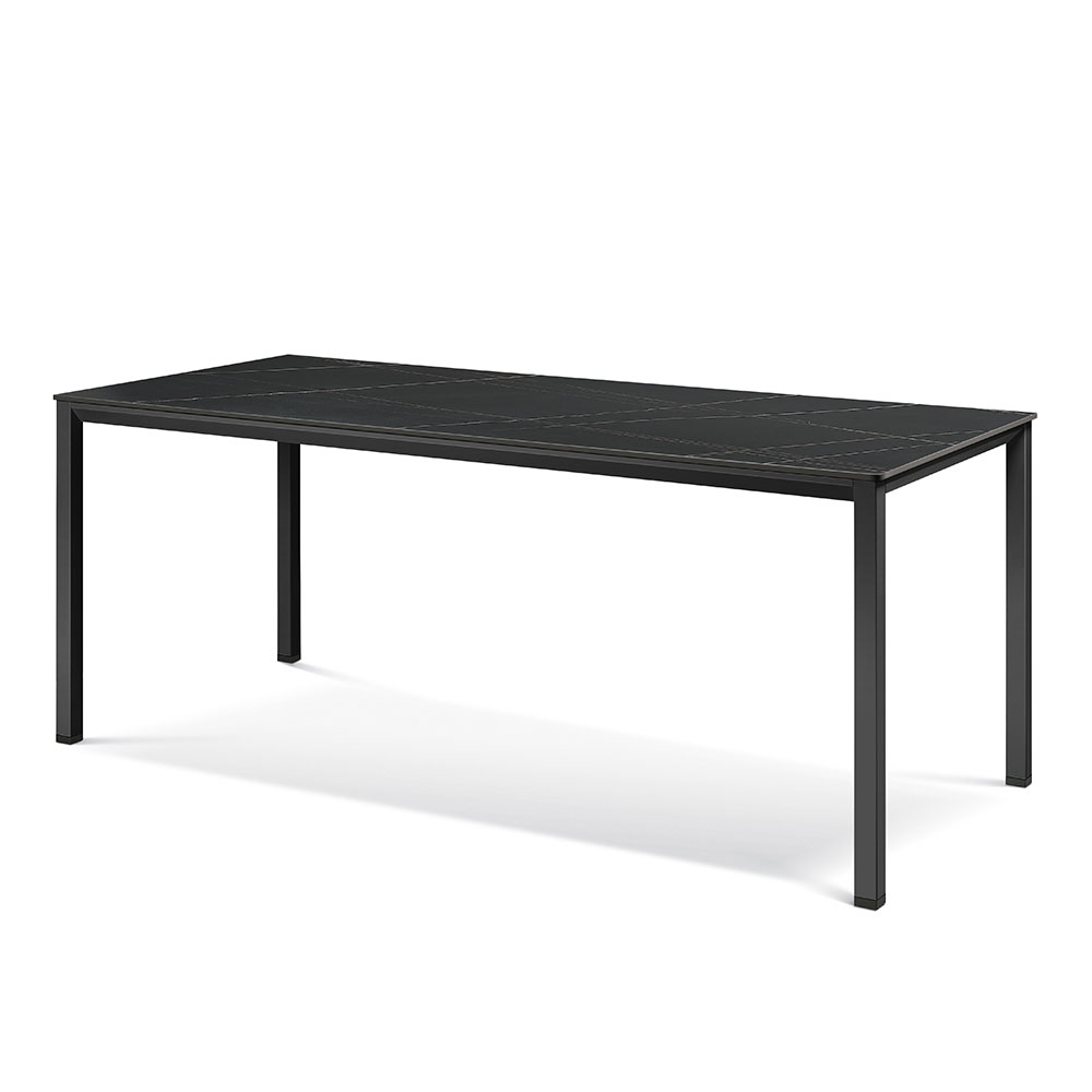 르미앙 세라믹 테이블 (마로네블랙)