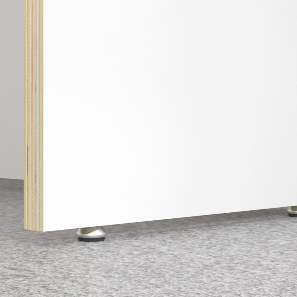 클레버 연결회탁 (크림화이트/ㅡ자형)