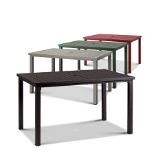 테라스 사각 테이블