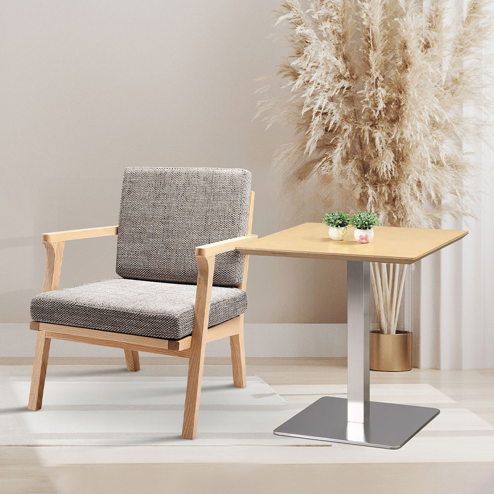 자작나무합판 무늬목 낮은 테이블 시리즈(小)