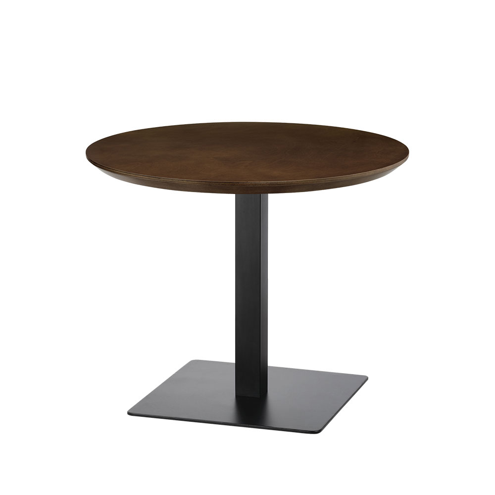 자작나무합판 무늬목 낮은 원형 테이블 시리즈