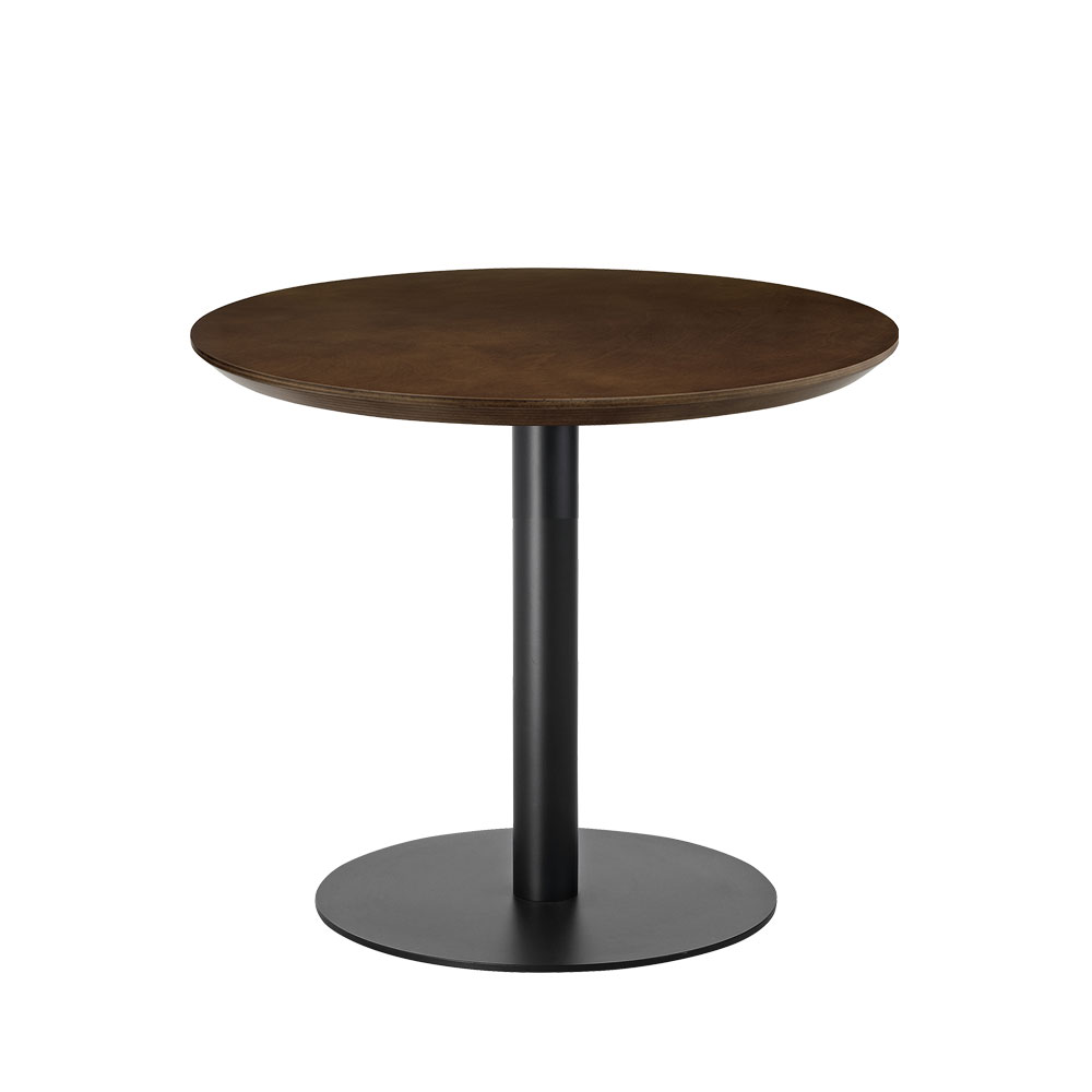 자작나무합판 무늬목 낮은 원형 테이블 시리즈