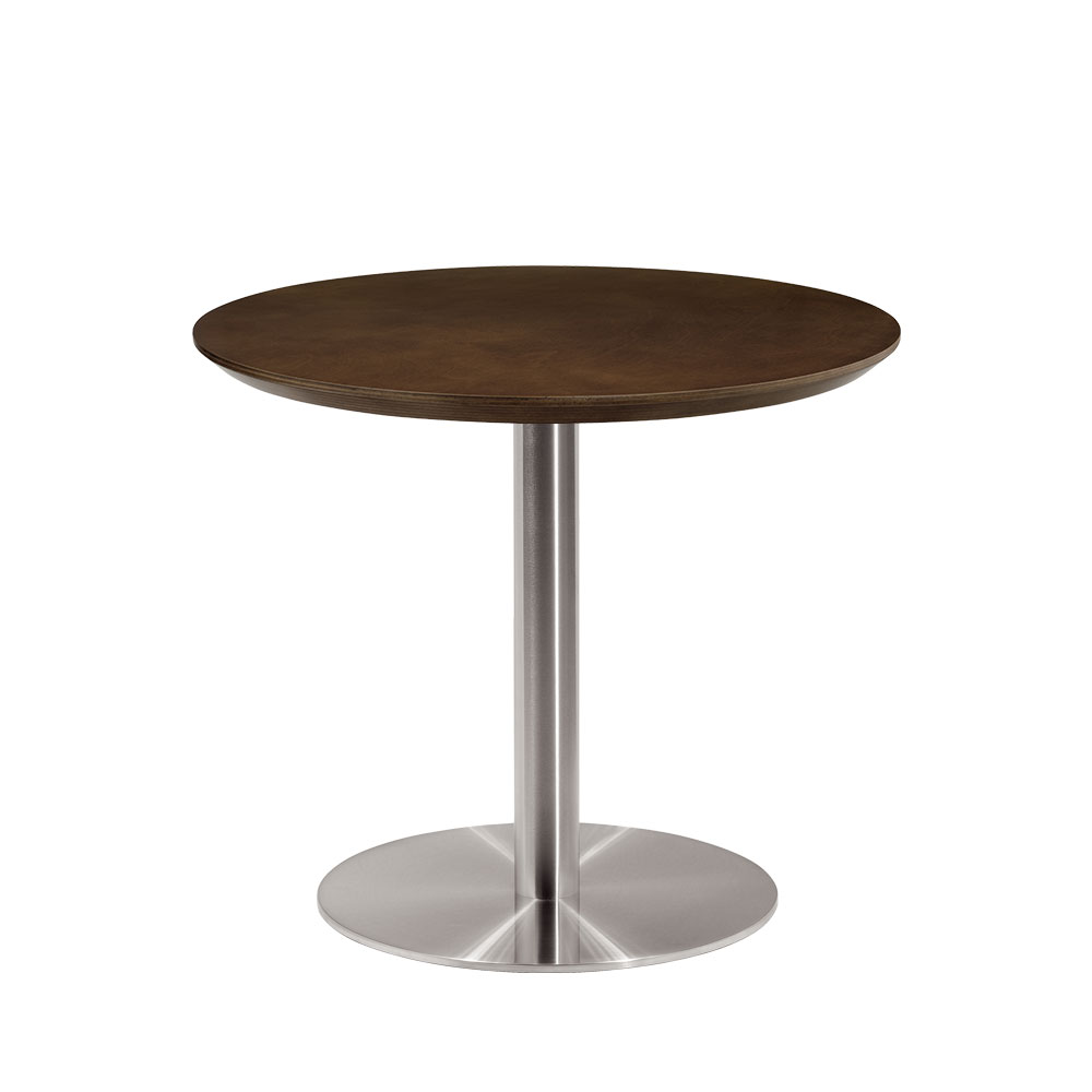 자작나무합판 무늬목 낮은 원형 테이블 시리즈