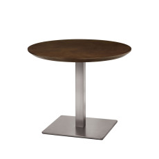 자작나무합판 무늬목 낮은 원형 테이블 시리즈