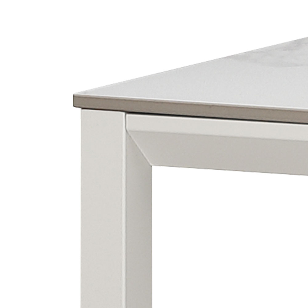 엘미오 유/무광 세라믹 테이블(화이트하부)