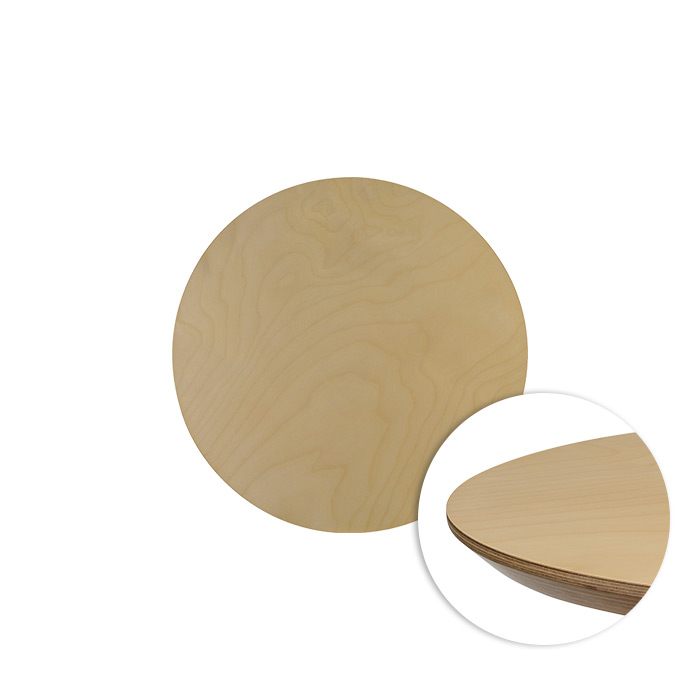 자작 무늬목 원형 테이블 시리즈(25T)