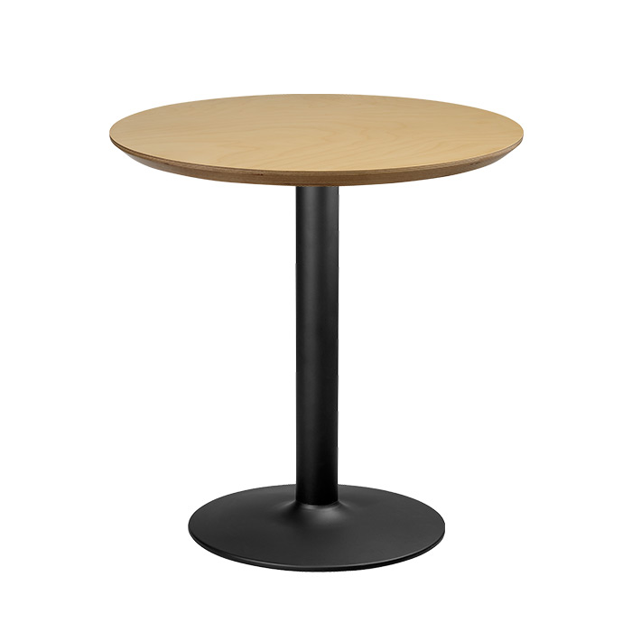 자작 무늬목 원형 테이블 시리즈(25T)