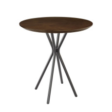 자작 무늬목 원형 테이블 시리즈(25T)