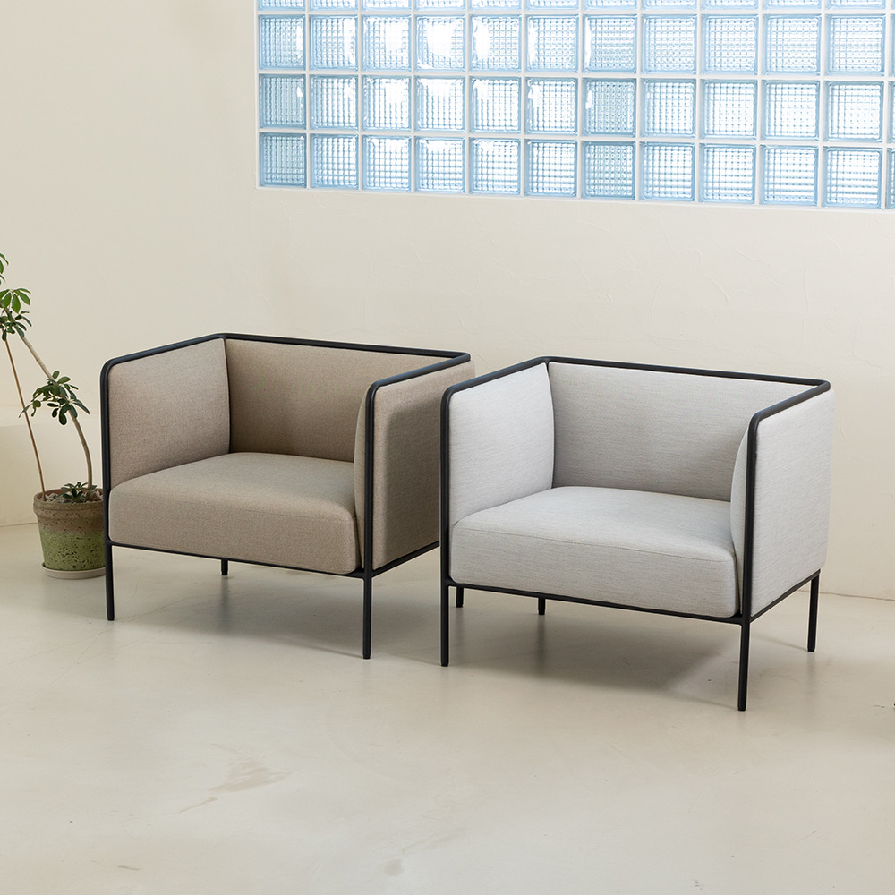 라인 싱글 소파. Line single sofa