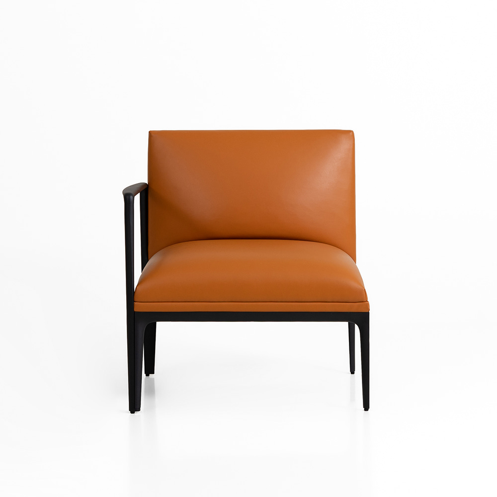 팜 알루미늄 암 소파[R]. Fam Aluminum Arm Sofa[Right]