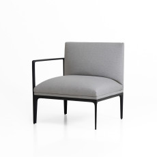 팜 알루미늄 암 소파[R]. Fam Aluminum Arm Sofa[Right]