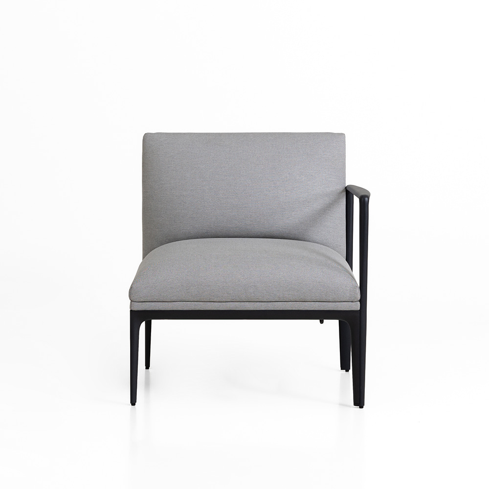 팜 알루미늄 암 소파[L]. Fam Aluminum Arm Sofa[Left]