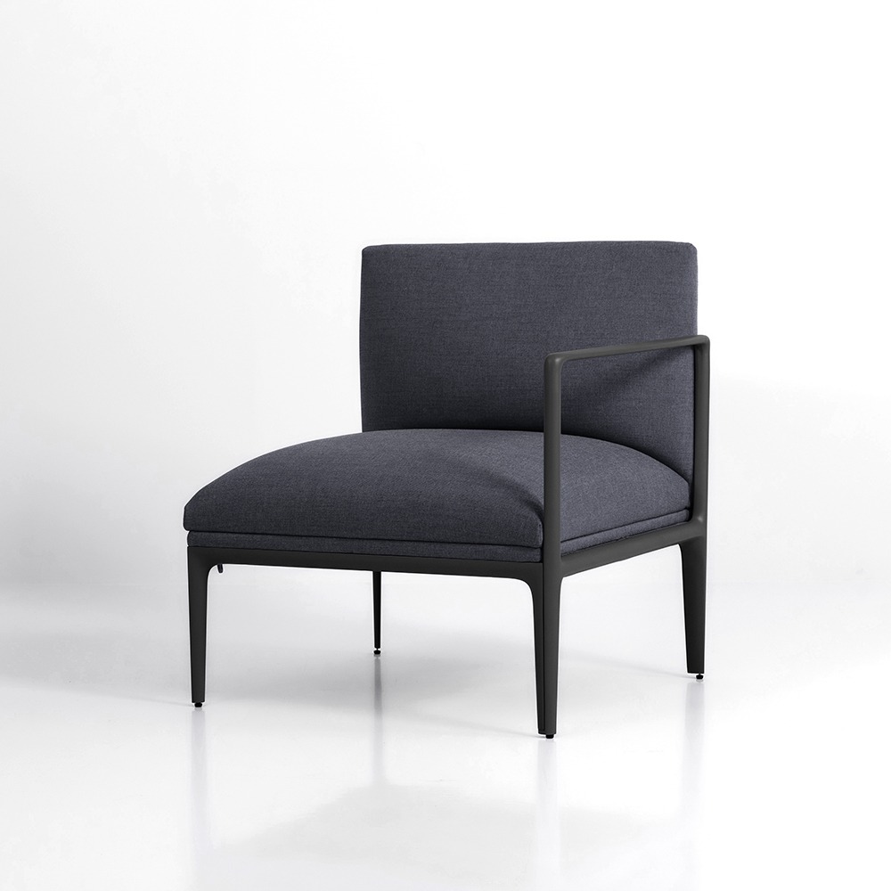 팜 알루미늄 암 소파[L]. Fam Aluminum Arm Sofa[Left]