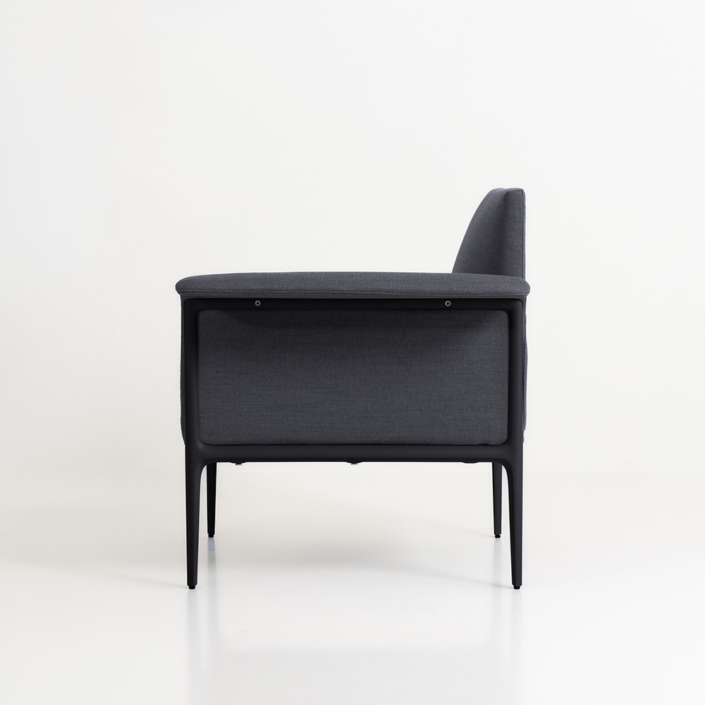 팜 커브드 암 소파[L]. Fam Curved Arm Sofa[Left]