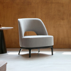 컴팩트 라운지 체어. Compact lounge chair (라이트그레이)