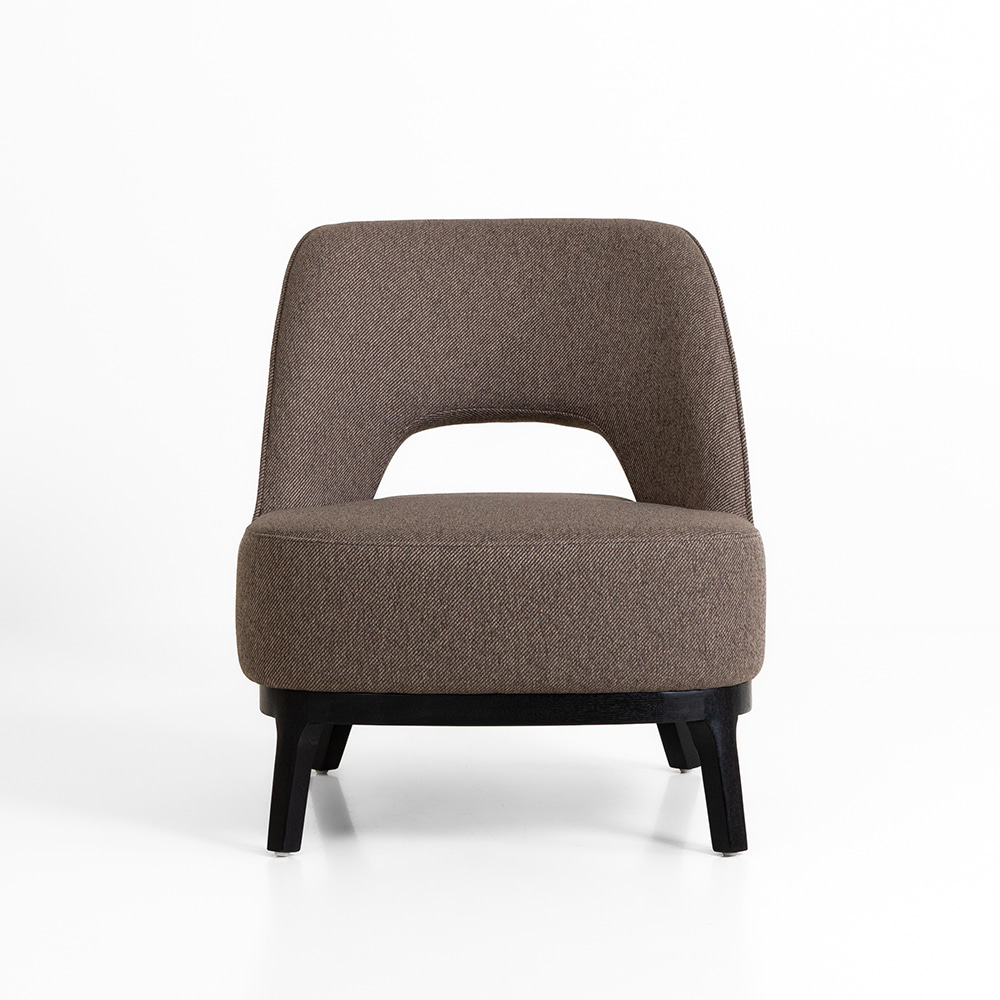 컴팩트 라운지 체어. Compact lounge chair (라이트그레이)