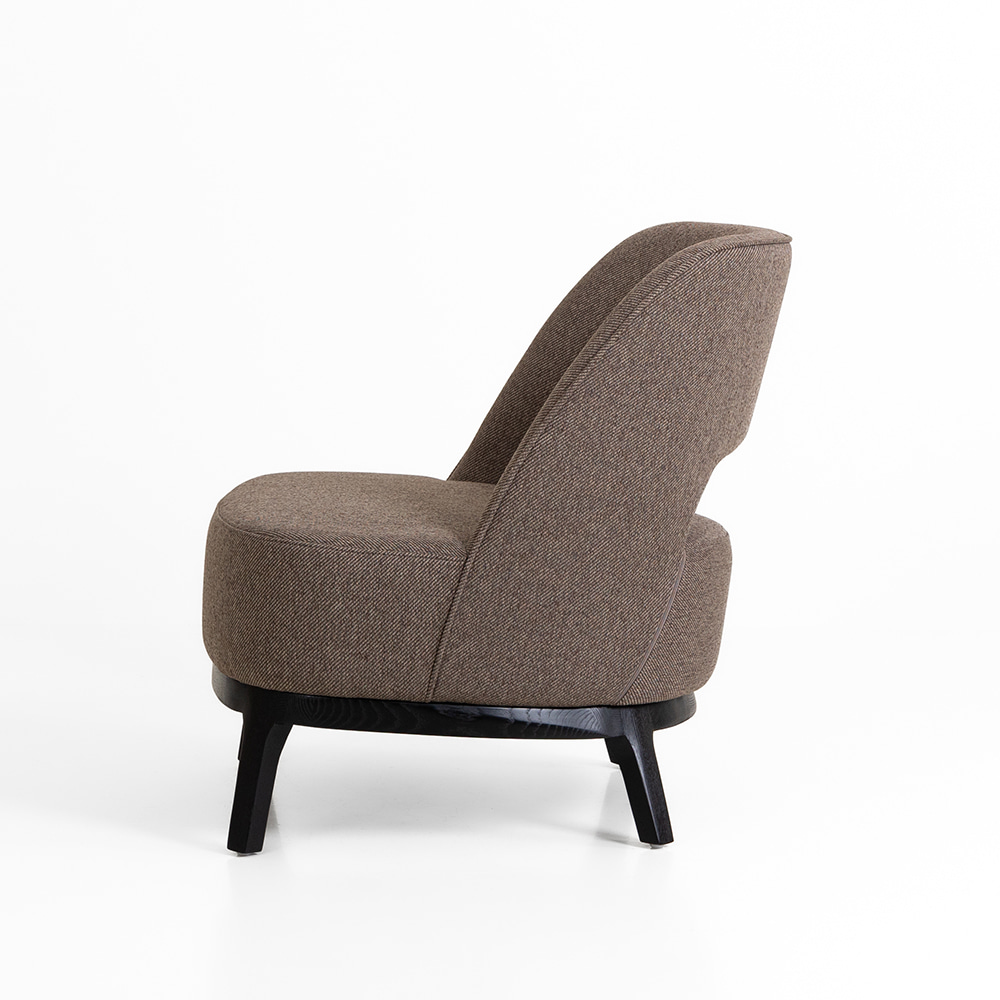 컴팩트 라운지 체어. Compact lounge chair (라이트그레이)