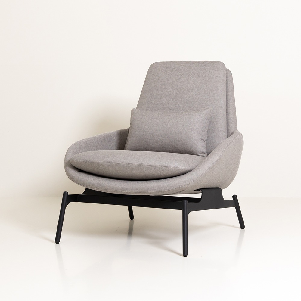 위너 라운지 체어. Winner lounge chair (그레이)