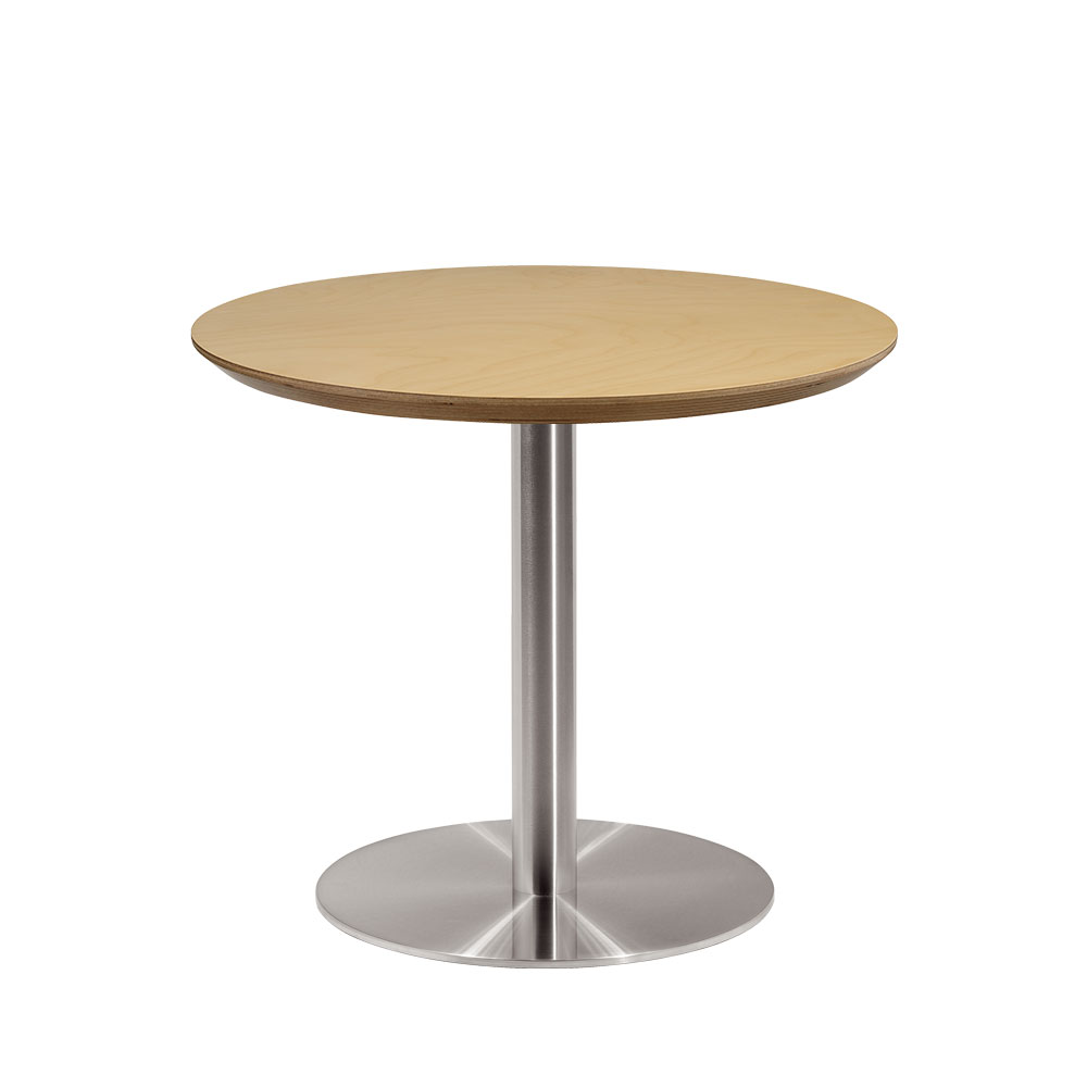 자작나무합판 무늬목 낮은 원형 테이블 시리즈