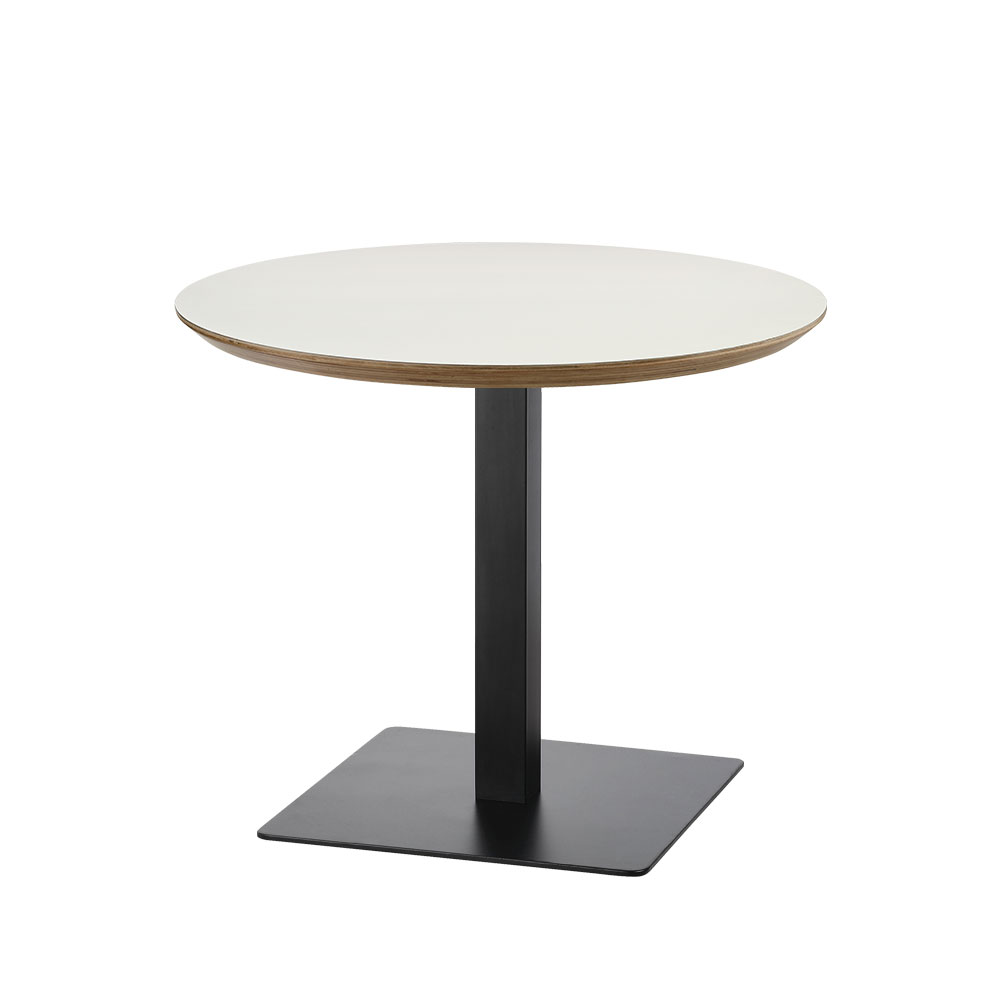 자작나무합판 무늬목 낮은 원형 테이블 시리즈