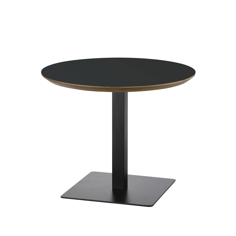 자작나무합판 무늬목 낮은 원형 테이블 시리즈