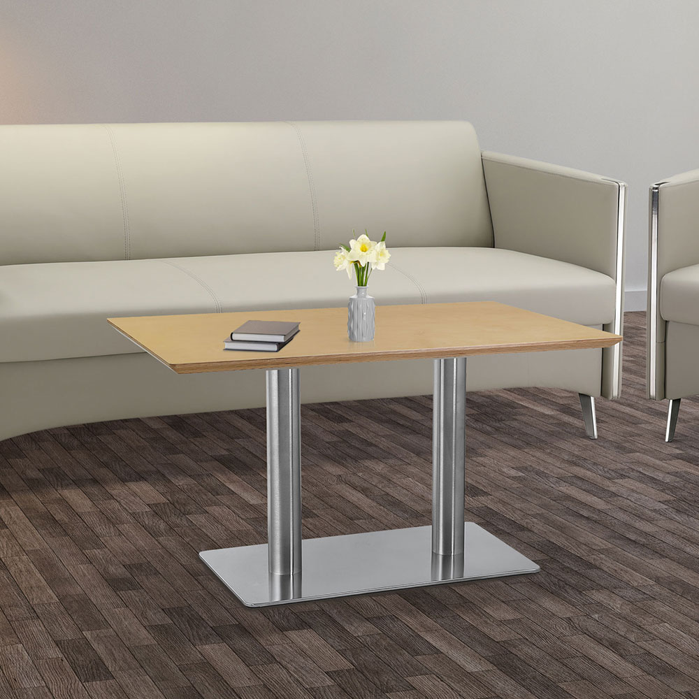 자작나무합판 무늬목 낮은 테이블 시리즈(大)