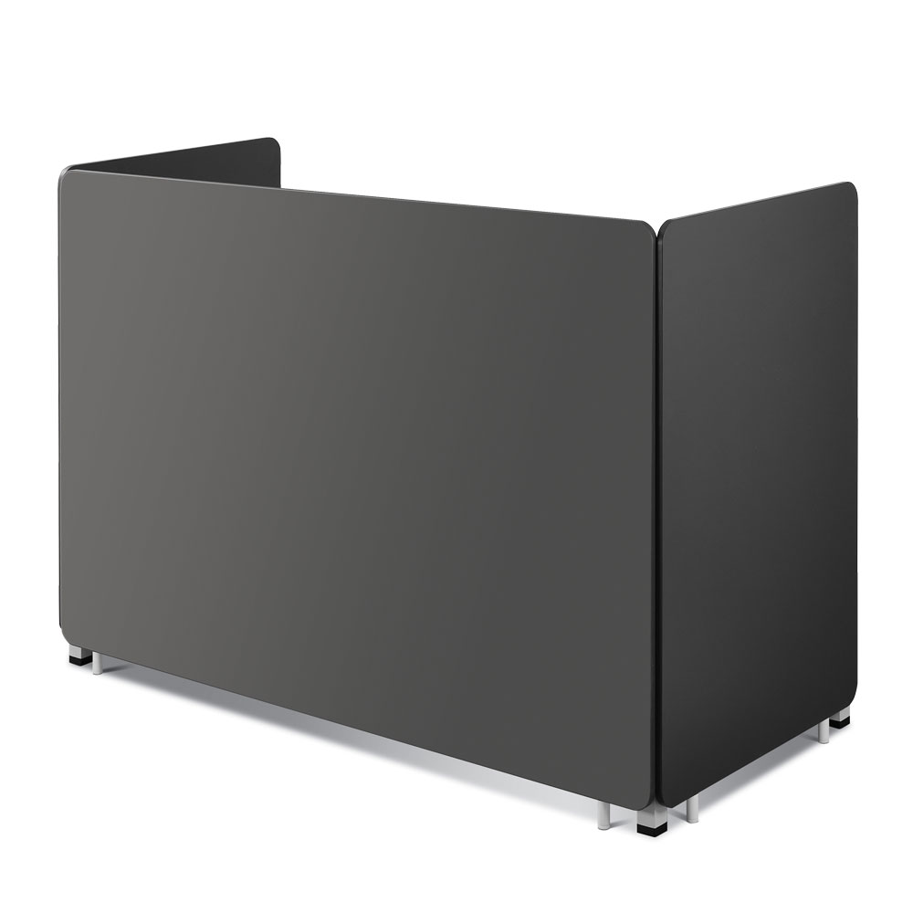 베르토 원터치 목재 파티션 (그라파이트)