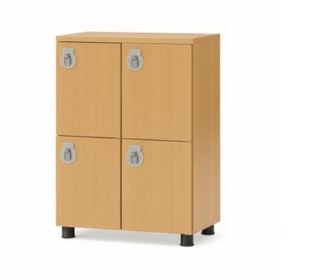SL-PL2227 2열 2단 사물함 (782×400×850mm)