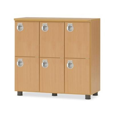 SL-PL2330 3열 2단 사물함 (1014×400×850mm)