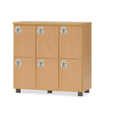 SL-PL2330 3열 2단 사물함 (1014×400×850mm)